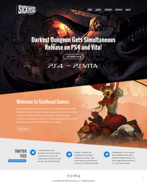 Wordpress Design by pb for this project | Design: #19539848