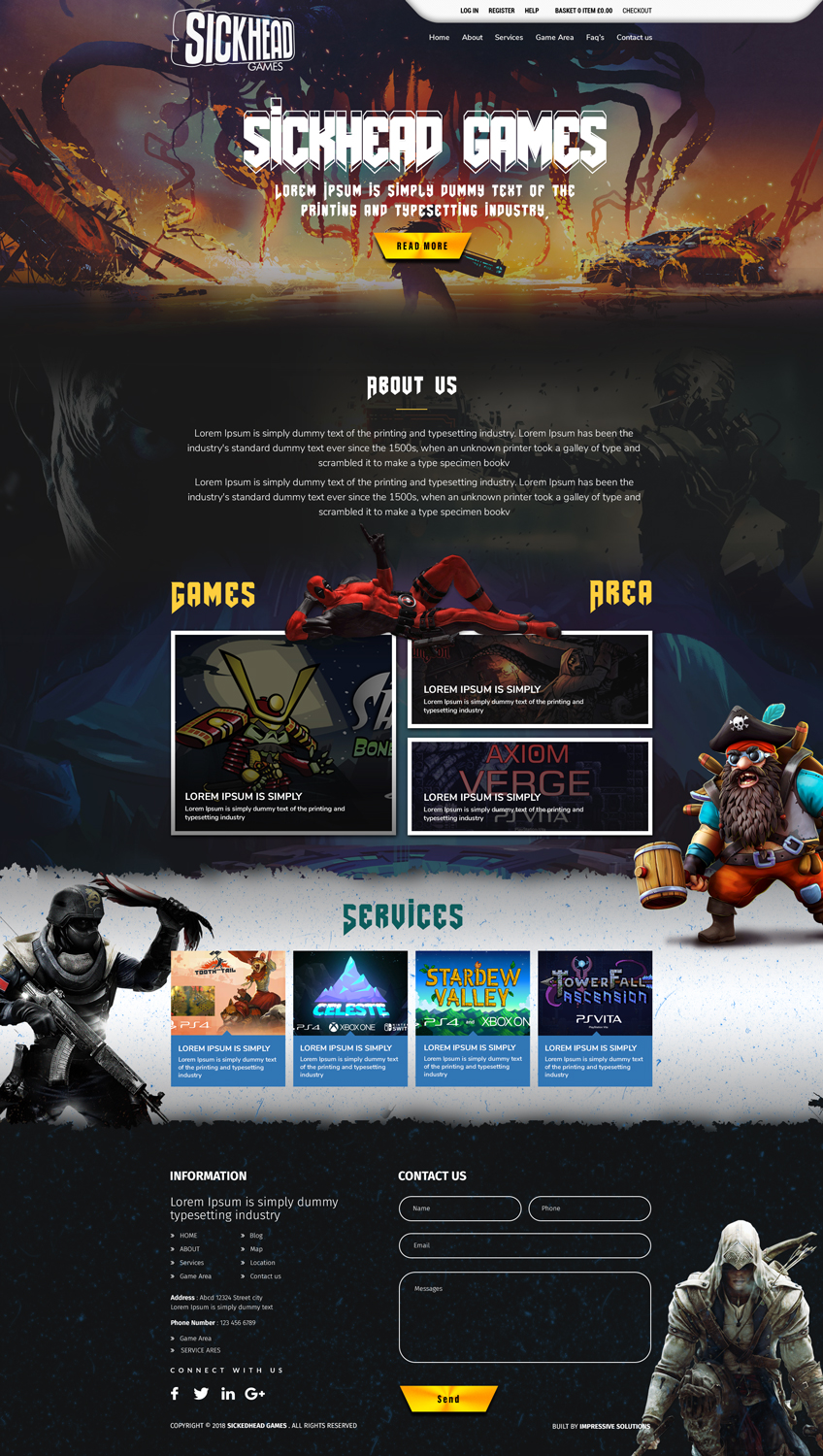 Wordpress Design by Impressive Solutions for this project | Design #19544971
