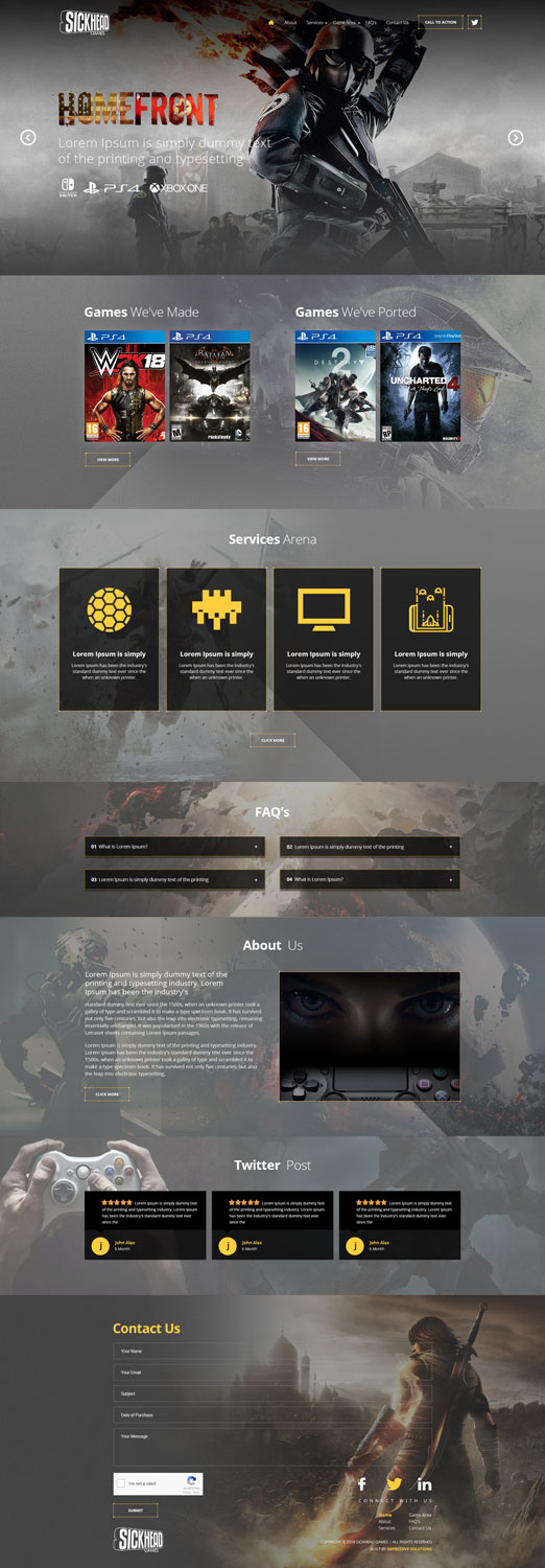 Wordpress Design by Impressive Solutions for this project | Design #19573198