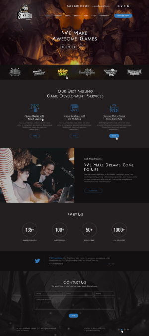 Wordpress Design by Ved Web Services for this project | Design: #19537931