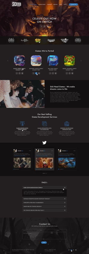 Wordpress Design by Ved Web Services for this project | Design: #19556089