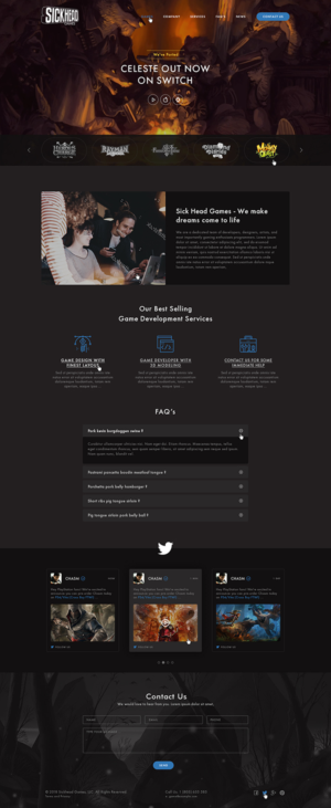 Wordpress Design by Ved Web Services for this project | Design: #19565708
