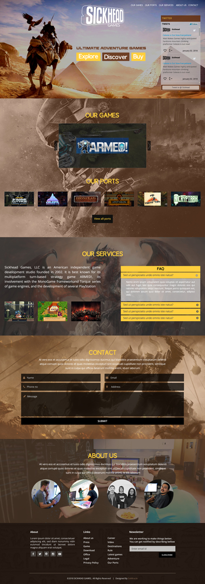 Wordpress Design by Da Miracle for this project | Design #19576106