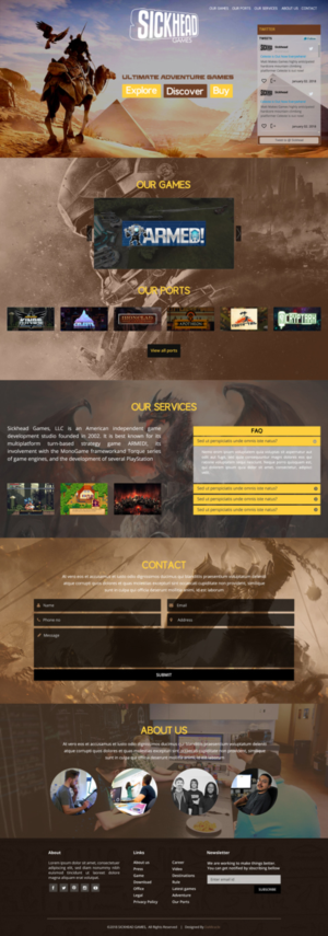 Wordpress Design by Da Miracle