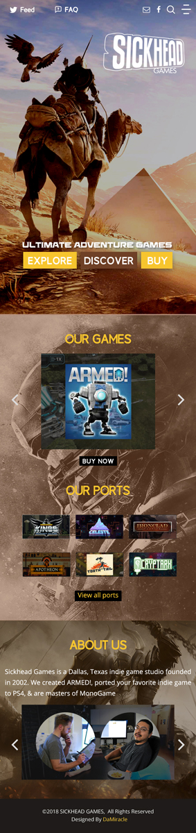 Wordpress Design by Da Miracle for this project | Design #19749246