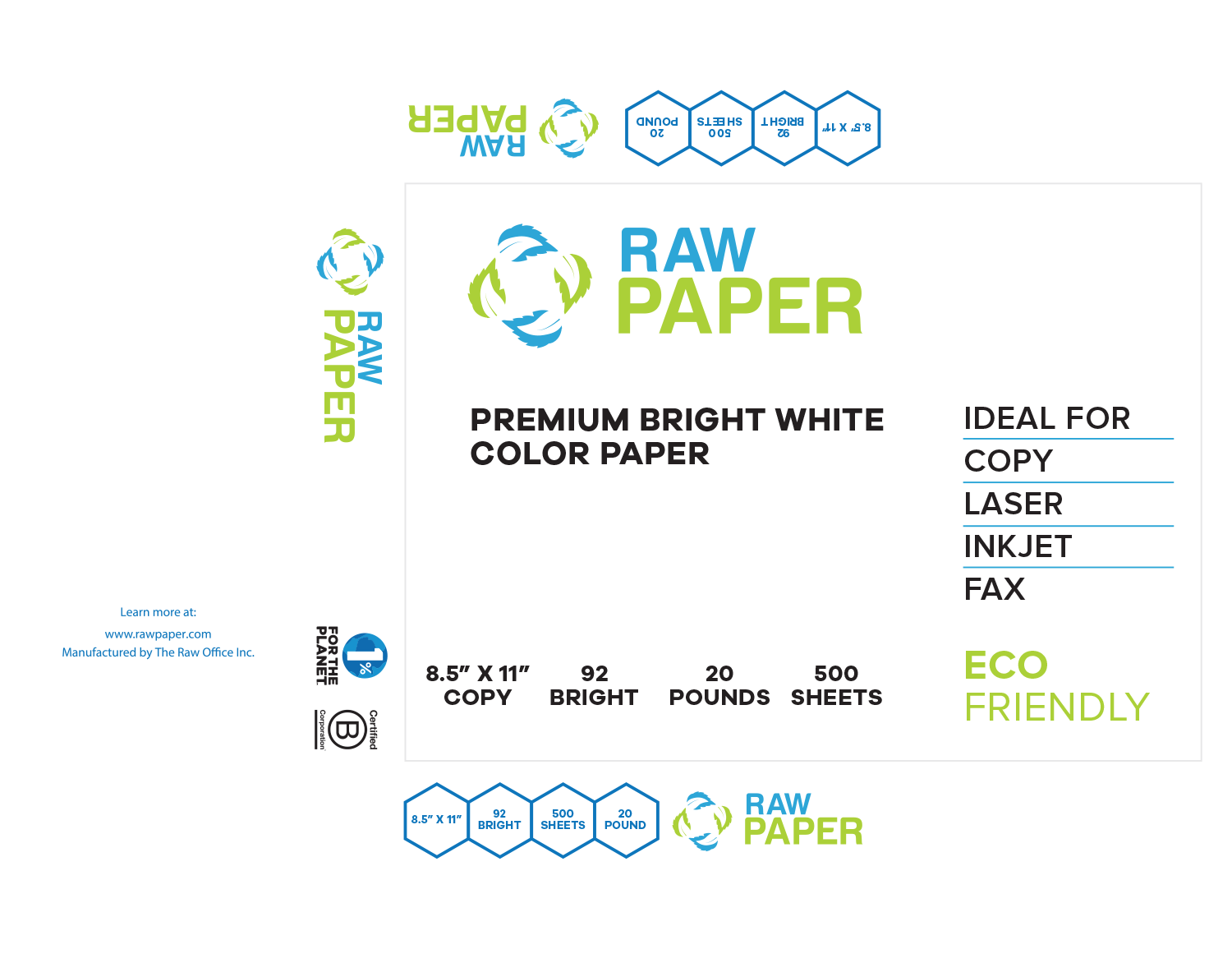 Packaging Design by Soula Vetter for The Raw Office Inc. | Design #19014398