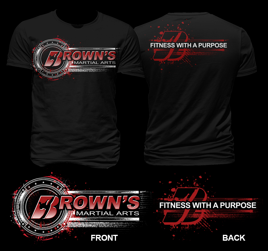 Design de T-shirt par Bayu_susilo pour Brown's Martial Arts | Design : #18912514
