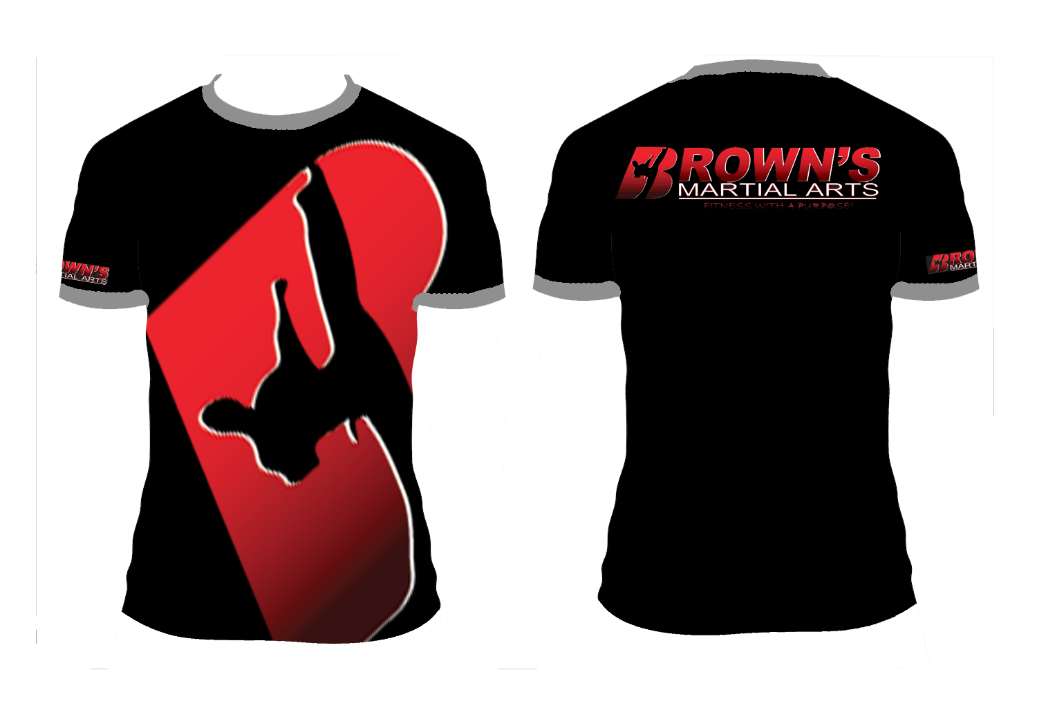 Diseño de Camiseta por k_coperation99 para Brown's Martial Arts | Diseño #18921074