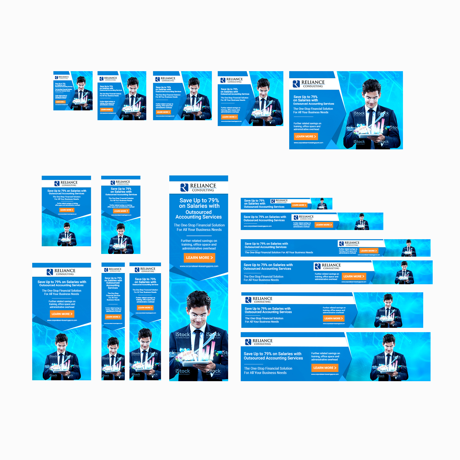 Banner Ad Design by sheldon pereira for First Page Pte. Ltd. | Design #18929002