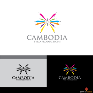 Cambodia Pyro Productions | Logo Design by Graphic Bricks