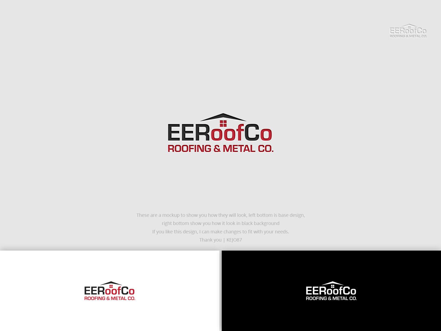 Logo Design by Kejo87 for EERC Contracting Services | Design #18879457
