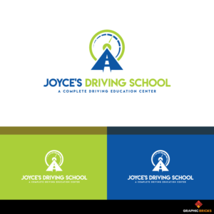 Joyce's Driving School, a complete driving education center | Logo Design by Graphic Bricks
