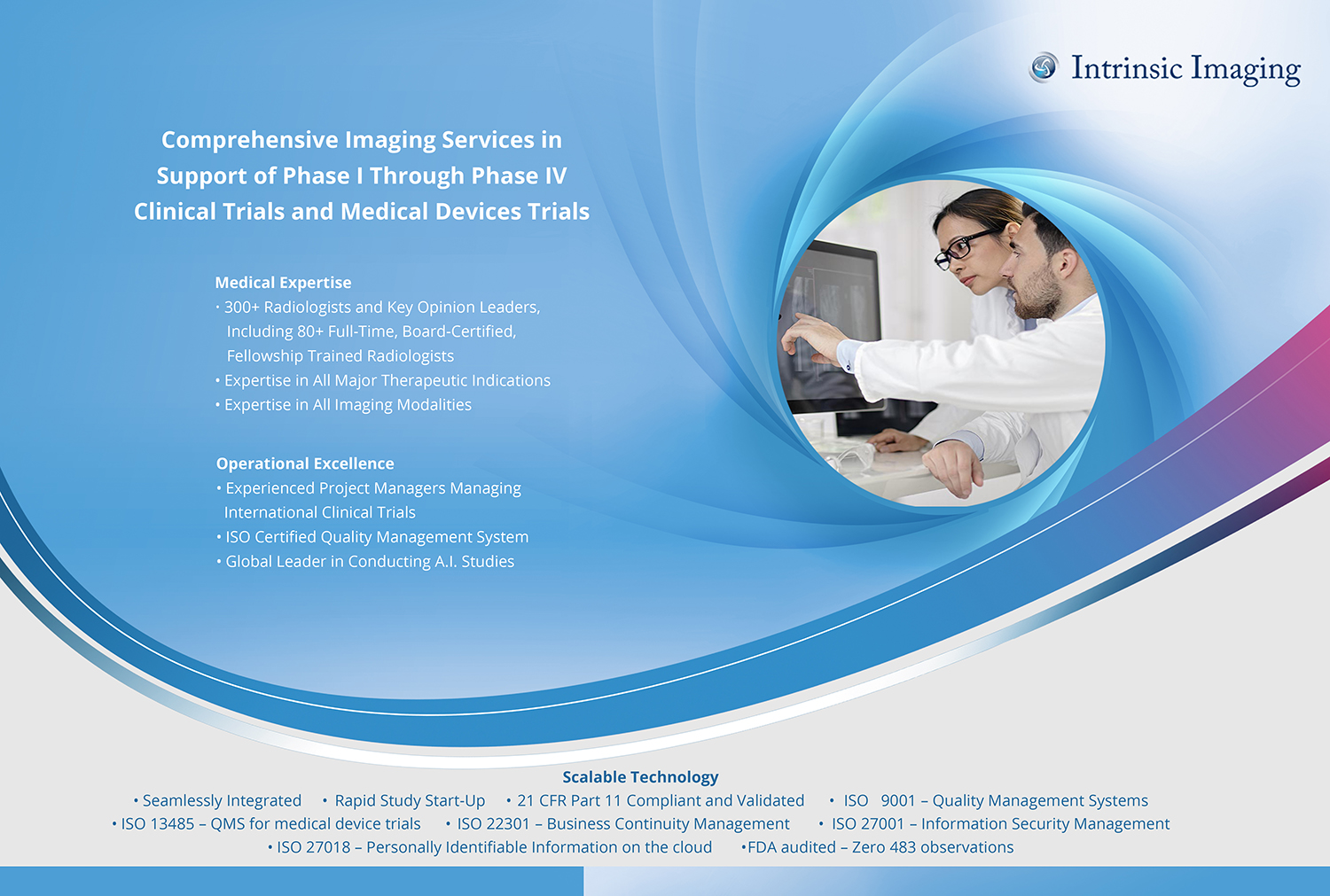 Trade Show Booth Design by Bins for Intrinsic Imaging LLC | Design #18907899