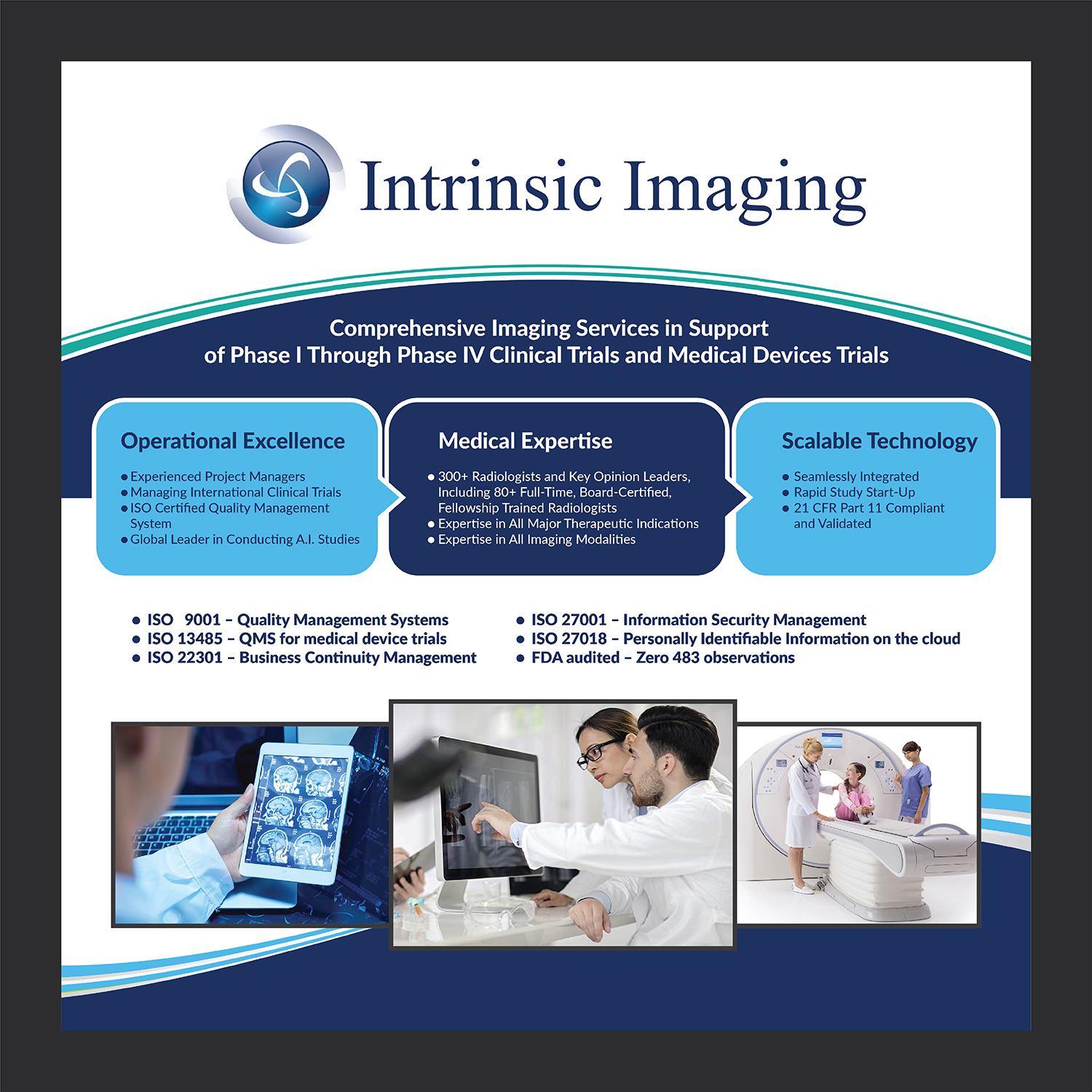 Trade Show Booth Design by Deziners Zone for Intrinsic Imaging LLC | Design #18908279