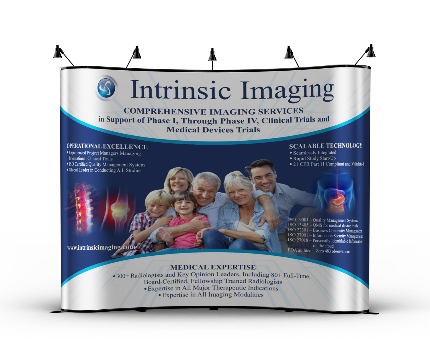 Trade Show Booth Design by Maestroto for Intrinsic Imaging LLC | Design #18957618