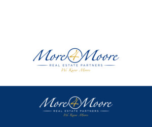 More4Moore Real Estate Partners | Logo Design by Mario