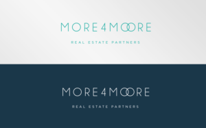 More4Moore Real Estate Partners | Logo Design by Grafactory