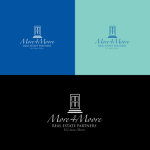 More4Moore Real Estate Partners | Logo Design by Basksh Designs