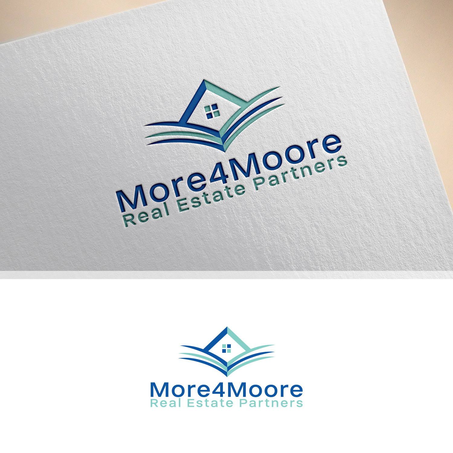 Logo Design by Maxo-Biz for More4Moore | Design #18884797