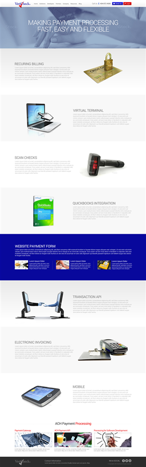 Payment Processor Website Design | Web-Design von TechWise