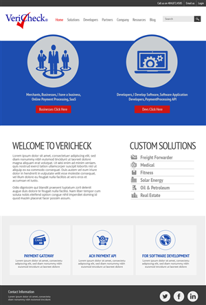 Payment Processor Website Design | Web Design by jeckx2
