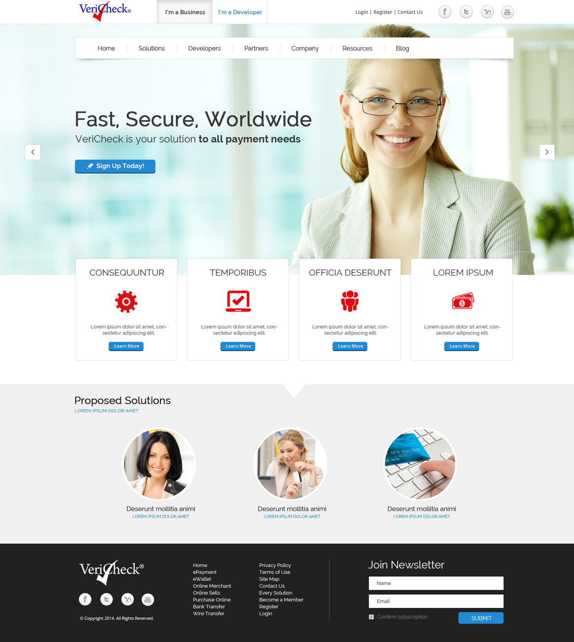 Diseño Web por Unity Design Studios para este proyecto | Diseño: #3186553