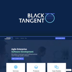 Logo Design by Sujit Banerjee for Black Tangent | Design: #18885608