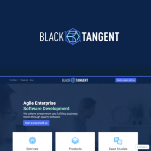 Logo Design by Sujit Banerjee for Black Tangent | Design: #18885609