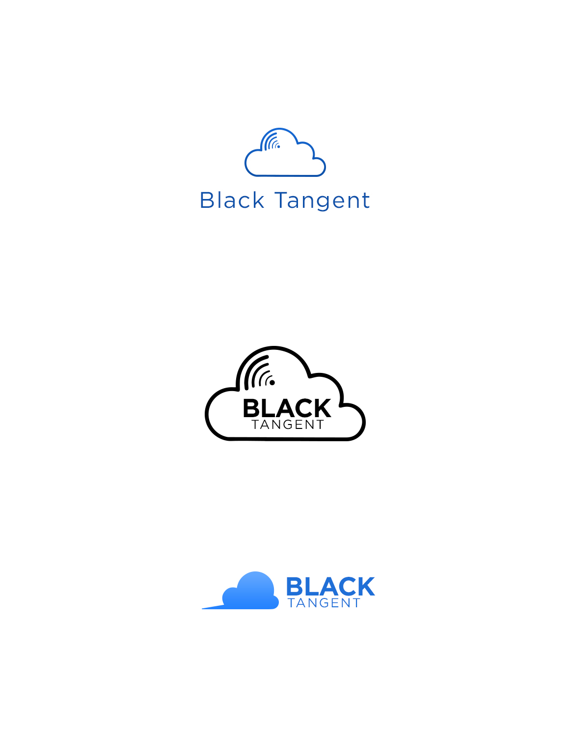 Diseño de Logo por Club Flyer Studios para Black Tangent | Diseño #18922751