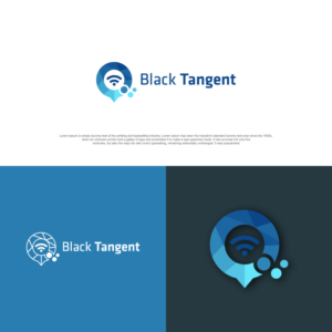 Black Tangent | Logo-Design von sushsharma99