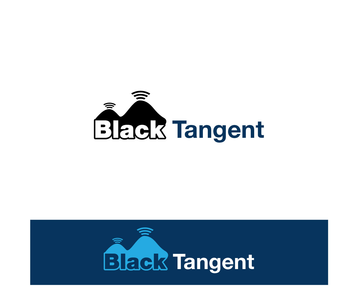 Logo Design by Isnah Logo for Black Tangent | Design #18888109