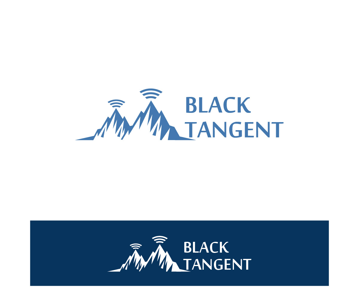 Logo Design by Isnah Logo for Black Tangent | Design #18890933