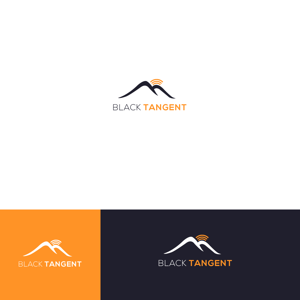 Logo Design by nettewebs for Black Tangent | Design #18912873