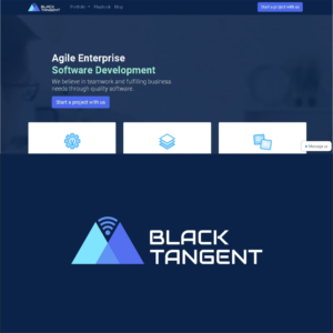 Logo Design by Hardworx for Black Tangent | Design: #18884379