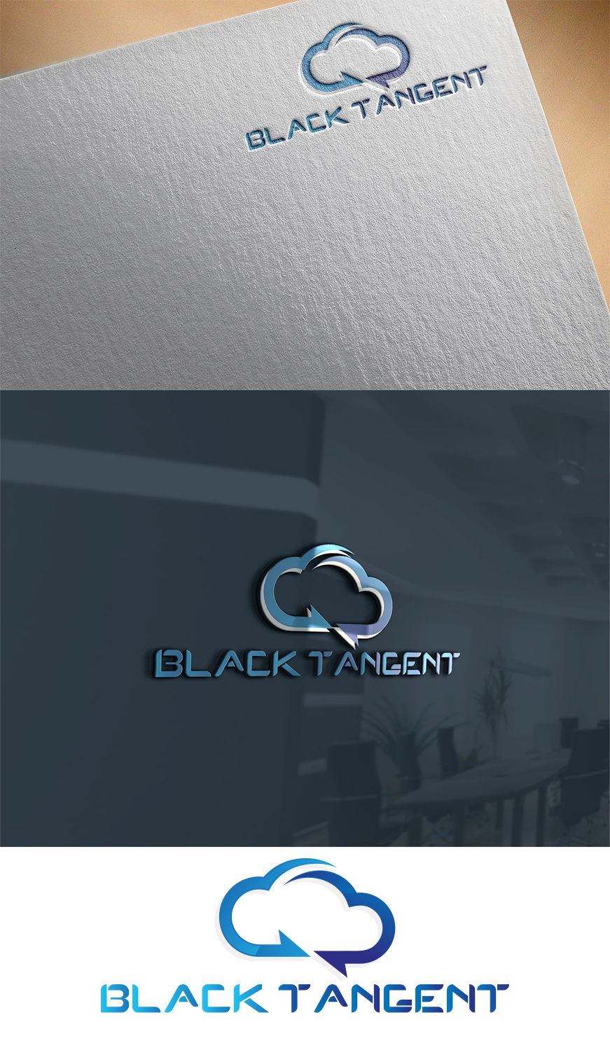 Logo Design by rafay bakhtiar for Black Tangent | Design #18949727