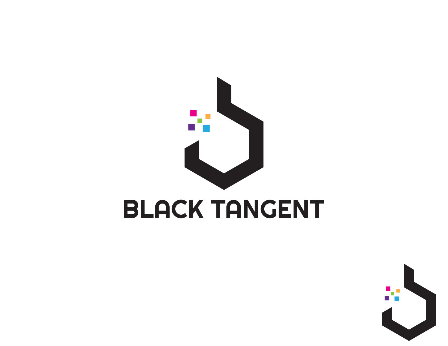 Logo Design by Eric 15 for Black Tangent | Design #18893698