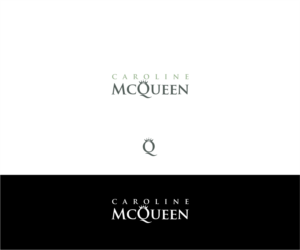 Caroline McQueen or McQueen | Logo Design by .Ashu.