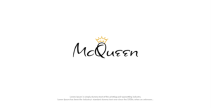 Caroline McQueen or McQueen | Logo Design by ideaz2050
