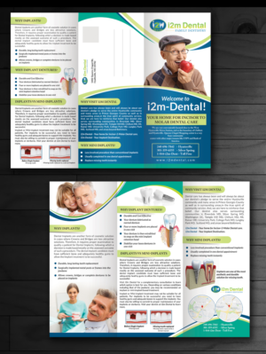 Implant and Mini Implant trifold brochure. | Flyer-Design von innovative earth