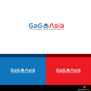 GaGuAsia.com or GaGuAsia | Logo Design by Graphic Bricks