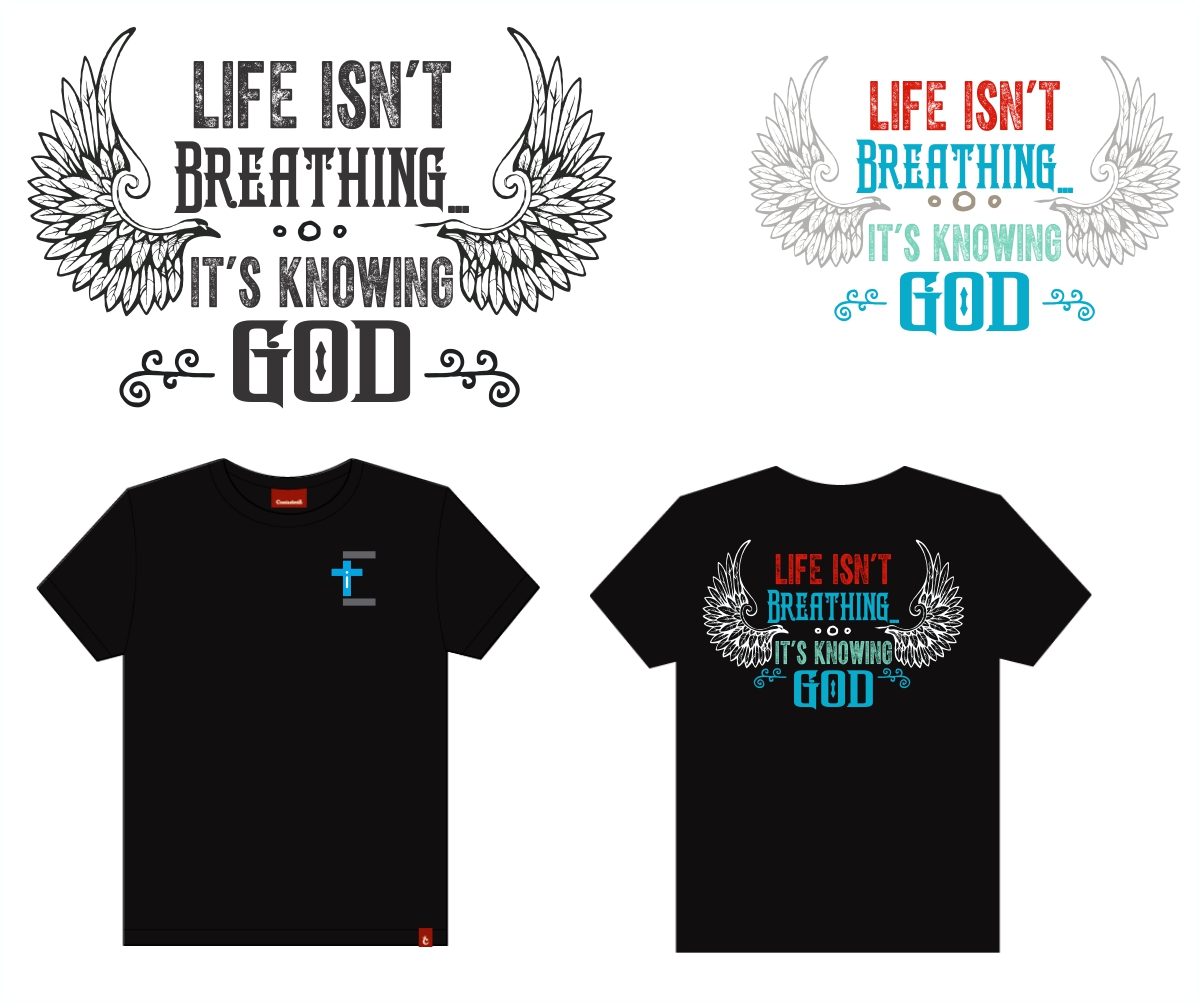 T-shirt Design by InkPink Studio for Exalted Advertising Inc.  | Design #2891827