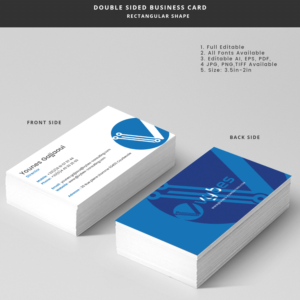 Vybes Visit cards serious but not sad | Visitenkarten-Design von Expert Designer