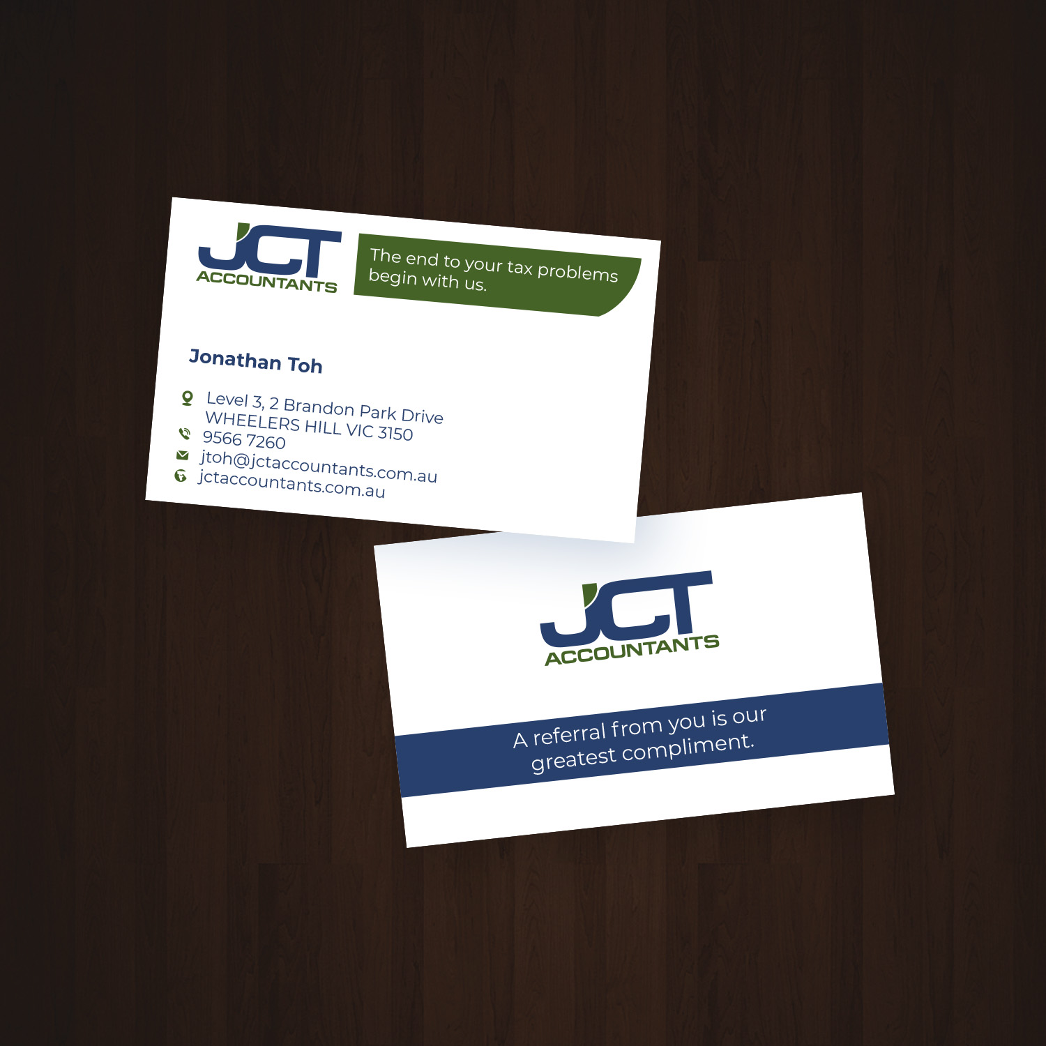 Business Card Design by Anthony for this project | Design #18915409