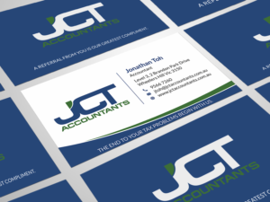Accounting Practice Business Card Design | Visitenkarten-Design von SKYdesign