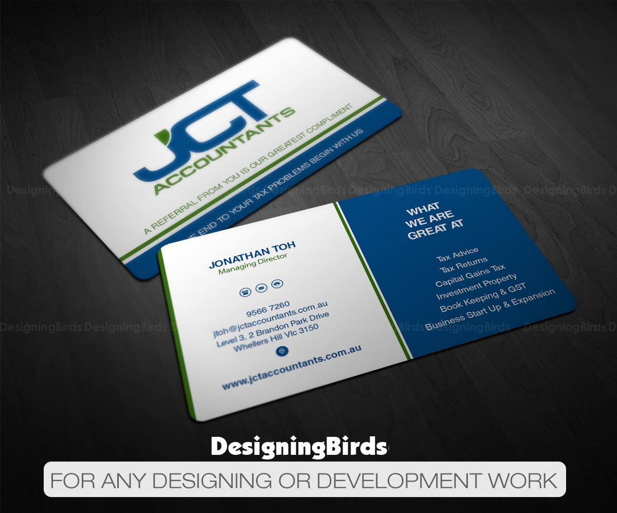Business Card Design by Designing Birds for this project | Design #18894402