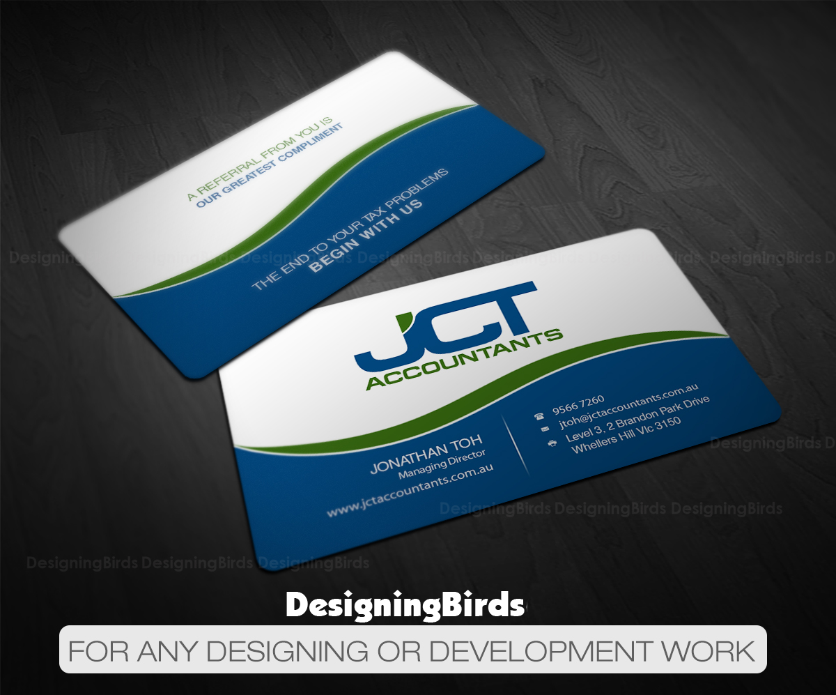 Business Card Design by Designing Birds for this project | Design #18897016