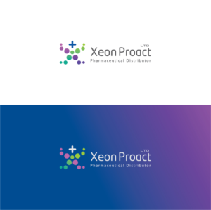 Xeon Proact Ltd. Pharmaceutical Distributor | Logo Design by Muhammad Imran 3