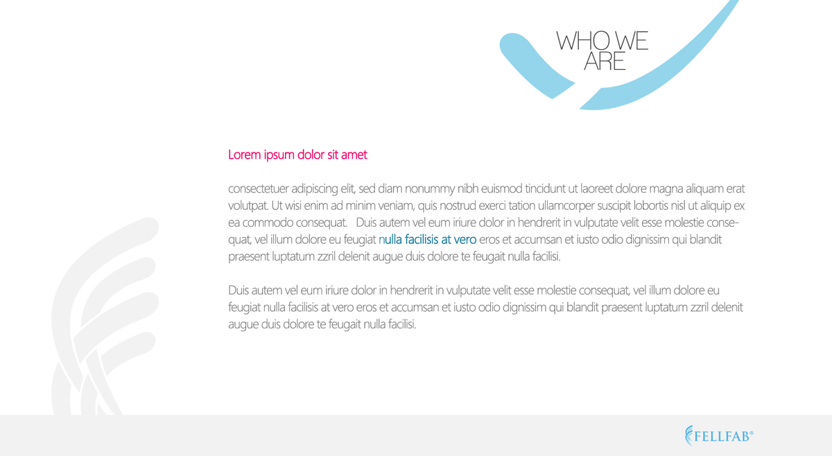 Diseño de PowerPoint por macroads para FELLFAB Limited | Diseño #2847855