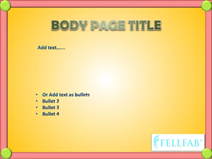 PowerPoint Design by ahsanfaheem1234 for FELLFAB Limited | Design: #2853259