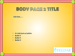 PowerPoint Design by ahsanfaheem1234 for FELLFAB Limited | Design: #2853269